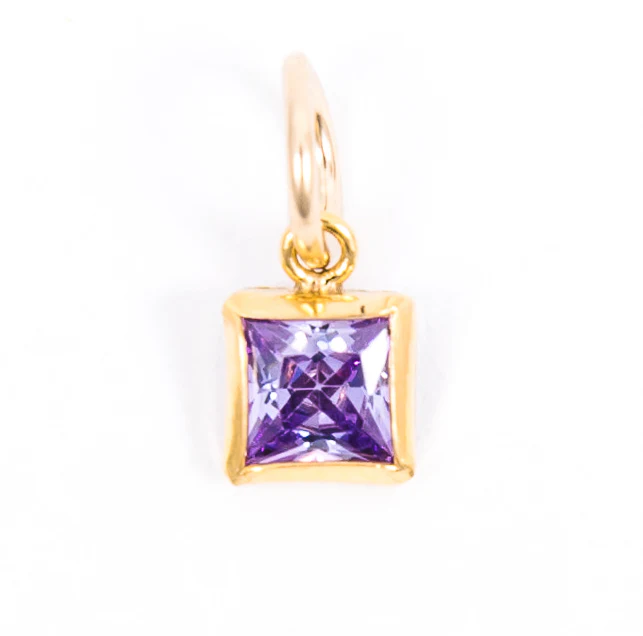 Gold Birthstone Charm - Image 4