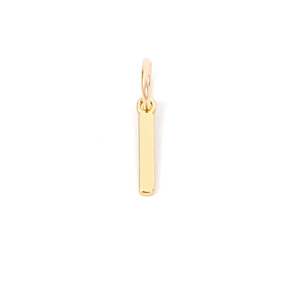 Gold Letter Charm - Image 12