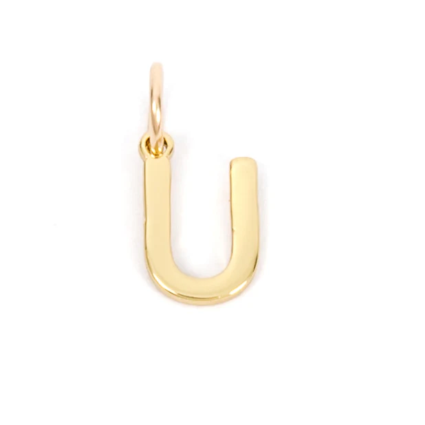 Gold Letter Charm - Image 24