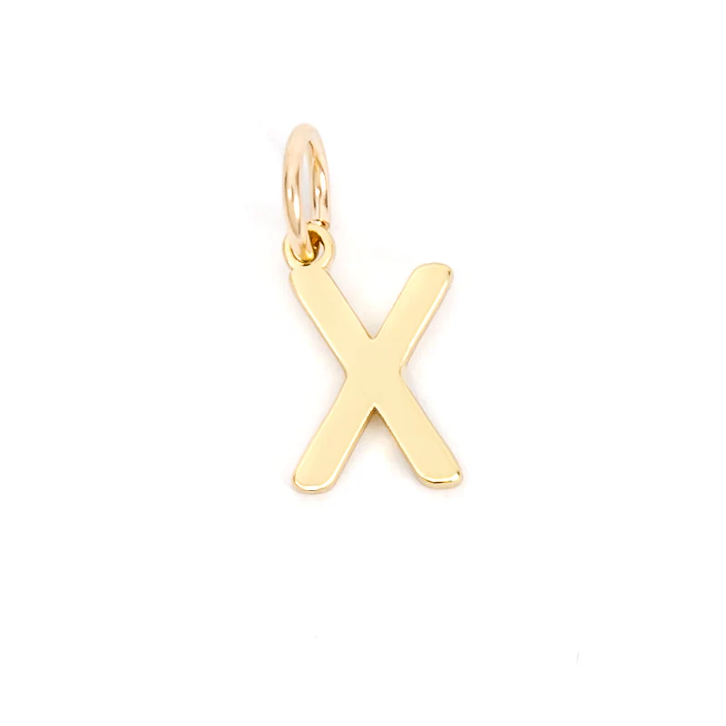 Gold Letter Charm - Image 27