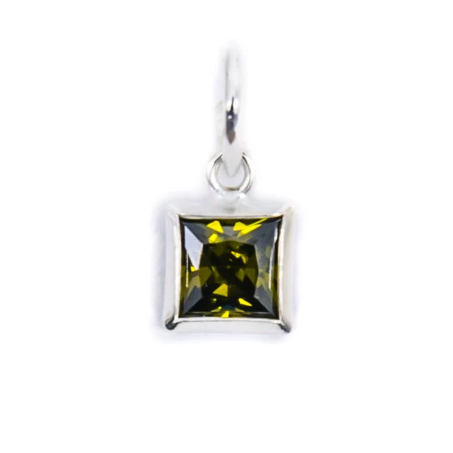 Silver Birthstone Charm - Image 13